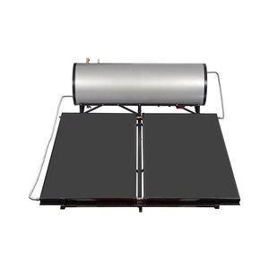Sistema de Calentamiento de Agua Solar con Colectores de Placa Plana y Tipo Antena, Exterior de Acero de Color Blanco - Product Image 4