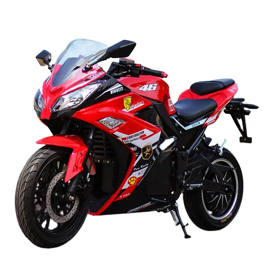 Motocicleta eléctrica de carreras de alta calidad, alta potencia, 3000W, 5000W, 8000W, comprar una motocicleta para enviar a Bella girl