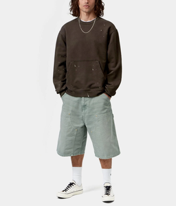 Sudadera de Hombre Estilo Urbano <span class=keywords><strong>con</strong></span> Diseño de Salpicaduras de Pintura Marrón Oscuro, para Uso Casual, en Oferta - Product Image 6