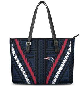 Borsa a tracolla Casual con Logo con decorazione lettera di San Francisco, borsa in pelle personalizzata da donna con due cinghie di Design della squadra di Rugby - Product Image 6