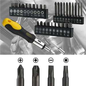 다기능 특수 모양의 래칫 드라이버 세트 십자형 삼각형 매화 비트 불 소켓 핸드 전원 하드 케이스 - Product Image 4