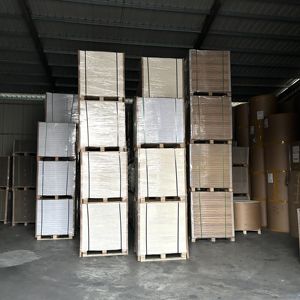 350GSM fbb giấy C1S gấp hộp Hội Đồng Quản trị cao số lượng lớn ban ngà với lớp phủ một mặt Ningbo gấp - Product Image 2