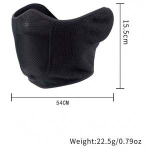 Masque d'équitation d'extérieur Automne et hiver Ski d'extérieur Protection des oreilles Antigel Écharpe polaire chaude Sports d'hiver - Product Image 4