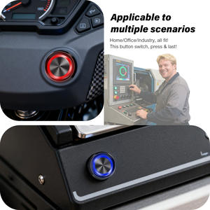 Interruttore a pulsante nero a bassa tensione 3V 5V 12V 24V DC dispositivo elettronico premere il pulsante - Product Image 3