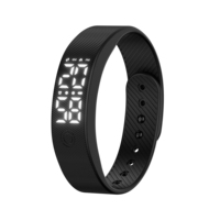 Wasserdichtes Anpassbares Vibrations-Smartarmband 3D-Schrittzähler Armbanduhr für Kinder