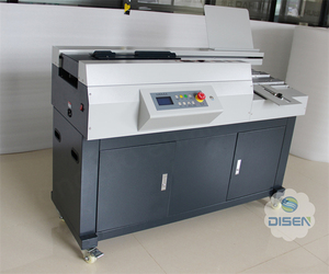Precio de Fábrica al por Mayor, Encuadernadora de Libros de Escritorio Disen DSO-60S-A3, Tamaño A3, Eléctrica, con Pegamento Termofusible, Automática, 60 mm - Product Image 4