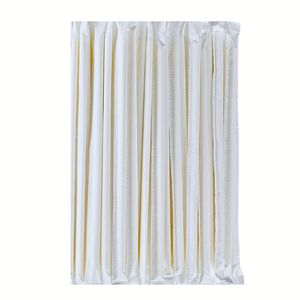 Pajitas de papel de grado alimenticio de tamaño personalizado con revestimiento resistente al agua a rayas biodegradables para fiestas eventos viajes - Product Image 6