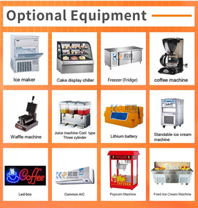 Camión de Comida Totalmente Equipado para Catering, Carrito de Hot Dogs, Remolque de Comida Personalizado en EE. UU. con Equipamiento Completo de Cocina de Restaurante - Product Image 4