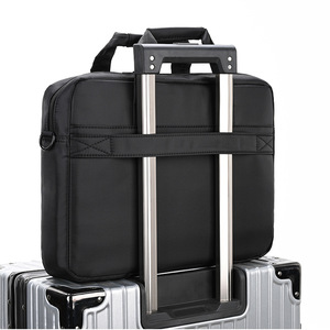 Custom Designer Portable Waterproof Business <b>Computer</b> Protective Simple Modern Polyester Shoulder Office Laptop <b>Bags</b>. - Product Image 5