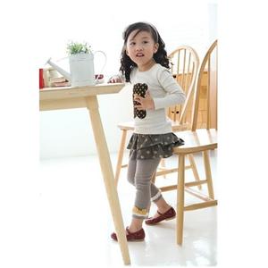 Vêtements pour enfants en gros en ligne : Ensemble décontracté T-shirt à manches longues à pois et pantalon pour filles, provenant d'un fournisseur chinois - Product Image 2