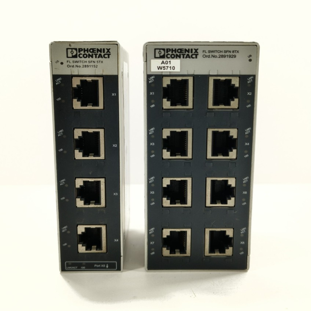 Sell Well in Stock CONTACT FL SWITCH SFN 5TX / 8TX INDUSTRIAL ETHERNET SWITCH (1 LOT) for Plc by DHL/UPS