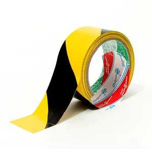 Custom Detectable Safety Road Sticky Thick Waterproof Edge Banding Fence Caution Warning Tape