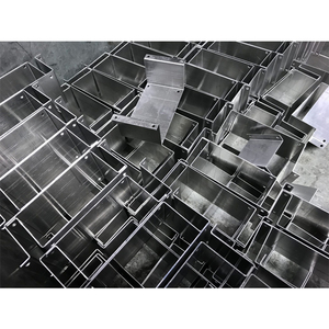 Tùy chỉnh vòng vuông hình chữ nhật sơn tĩnh điện có thể tháo rời tấm Xoắn khung kim loại hỗ trợ với lỗ vít - Product Image 6