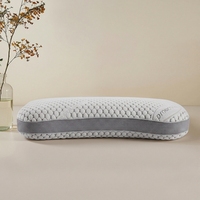 Almohada Ortopédica LOONGFUNG con Espuma Viscoelástica y Resortes Ensacados para un Sueño de Lujo, Envasada al Vacío
