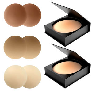 Silikon kullanımlık 8cm Pasties görünmez sopa-on itme meme kaldırıcı askısız su geçirmez kadın iç çamaşırı elbiseler sindiren - Product Image 1