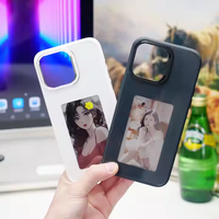 Coques de Téléphone NFC en Gros avec Écran Intelligent LED E-Ink, Étui Rigide PC pour iPhone NFC 13 14 15 16 Pro Max, Coque DIY Personnalisable