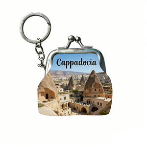 Llavero Personalizado con Diseño de Chipre, Turquí<span class=keywords><strong>a</strong></span>, <span class=keywords><strong>Estambul</strong></span>, Cappadocia, Ankara, Izmir, Lavable, Moderno, Tipo Cartera - Product Image 4