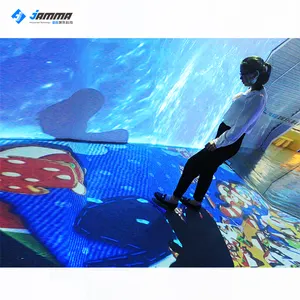 Hot children childhood game AR interactive projection AR sand table children game center amusement park