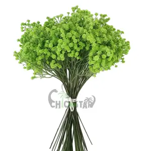 Ramo de flores artificiales hechas a mano, oferta de ramos de Gypsophila de imitación, arreglo Floral para decoración de boda