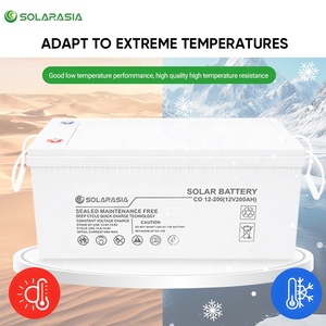 Batería de <span class=keywords><strong>Gel</strong></span> 12v 100ah 120ah 150ah 200ah 250ah Tipo VRLA para Uso Doméstico - Product Image 4