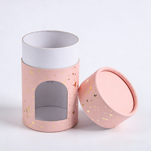 Luxury Biodegradable Cardboard Perfume Paper Tube Packaging <b>Box</b> Matt Lamination Custom Printed Cylinder Tube <b>Box</b> Logo - Product Image 3