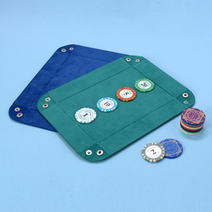 Fichas de Póker de Cerámica de 12g con Diseño Personalizado, 43mm de Diámetro, Superficie con Textura Antigua, Logotipo Personalizado, Fichas de Juego de <span class=keywords><strong>Casino</strong></span> para Sala de Póker - Product Image 2