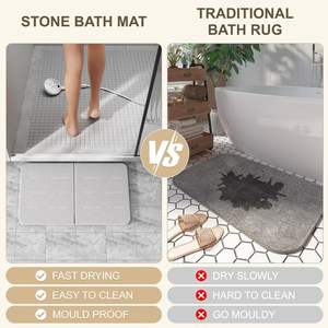 CF absorbente tierra <span class=keywords><strong>de</strong></span> diatomeas cocina bañera <span class=keywords><strong>ducha</strong></span> Mat Anti antideslizante diatomita baño suelo alfombra piedra baño Mat antideslizante - Product Image 5