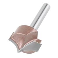 TideWay Shank 6mm Point Milling Cutter CNC Carbide End Mill Woodworking Insert Router Bit OEM/ODM Dapat Disesuaikan 3D Nose Bits