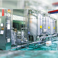 Línea de Producción de Bebidas Carbonatadas CSD, Tratamiento de Agua Mineral, Mezcla de Jarabes, Llenado Isobárico con CO2, Tapado, Etiquetado y Empaquetado
