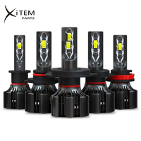 Ampoules de phares Led haute puissance pour voiture moto tout-terrain H7 H11 H4 H1 H3 9005 9006 h13 9007 9004 CSP 3570 puces éclairage automatique