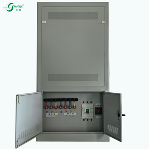 Sndzjx 300kva Điện áp tĩnh ổn áp ba pha 380V AC 50Hz Điều khiển động cơ servo với màn hình LED cho SBW SVC làm bằng đồng - Product Image 4