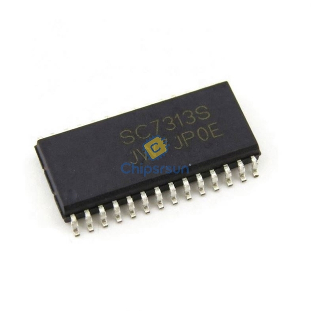 SC7313S SC7313 7313S 7313 New and Original SOP28 Stereo Audio IC Chip SC7313S