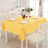 Nappe carrée en polyester tissé, 18 couleurs, plusieurs tailles, pour mariage, banquet, hôtel, événement domestique, vente en gros directe usine
