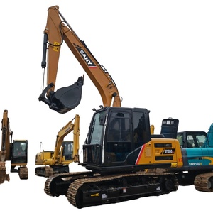 Venta caliente usado Sany SY135C Excavadora hidráulica sobre orugas Kawasaki válvula hidráulica Isuzu motor bomba Motor caja de cambios rodamiento PLC - Product Image 1