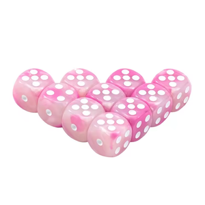 Paquete a Granel de <span class=keywords><strong>Dados</strong></span> Poliédricos de Colores Surtidos con Diseño Moteado <span class=keywords><strong>para</strong></span> Juegos de Mesa, Casino, Craps, Yahtzee - Product Image 6