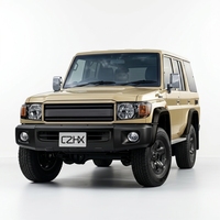 Kit carrosserie pour Land Cruiser LC76 2003-2023, mise à niveau vers le modèle LC76 2024, kit carrosserie avant et arrière, pare-chocs, phares, kits de carrosserie automobile