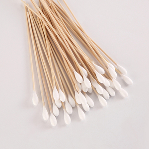 Hisopos de algodón médicos de madera largos, multiusos, estériles, aplicadores de maquillaje, removedores de maquillaje para ojos/orejas/sombra de ojos - Product Image 2