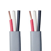 PSE kabel daya 2 3 inti, kabel listrik VVF 1.0mm 1.2mm 1.6mm 2.0mm 2.6mm