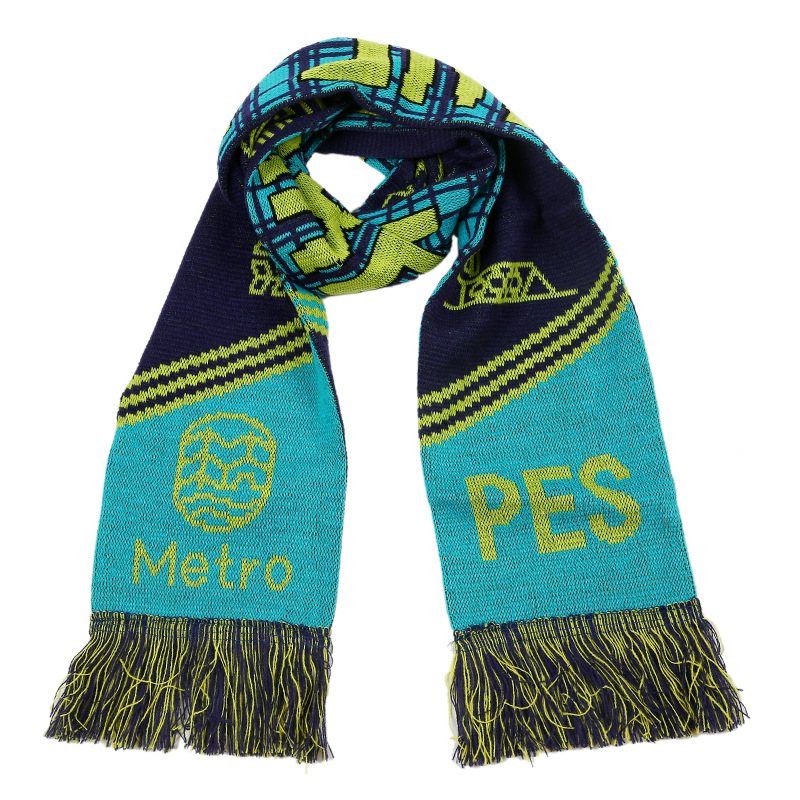 新品　bal JACQUARD KNIT SOCCER SCARF MULTI BAL 30%OFF JACQUARD KNIT SOCCER SCARF - tity