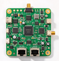 PCBA Gerber personnalisé pour matériel de communication réseau, contrôle d'impédance de circuits imprimés multicouches HDI, assemblage SMT conforme RoHS