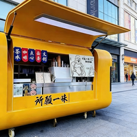 Chariot à glaces personnalisable, camion de mariage, bar à bière mobile, remorque à café, remorque bar mobile, remorque à snacks, en aluminium, personnalisable