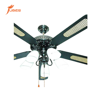 2025 giá thấp retro sang trọng LED quạt trần với ánh sáng có thể thu vào quạt trần - Product Image 3