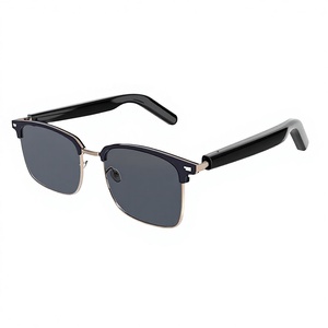 [<span class=keywords><strong>Traduction</strong></span> IA] GT13 pour lunettes à verres photochromiques, contrôle tactile, monture PCABS, écoute musicale, protection UV, intelligent - Product Image 1