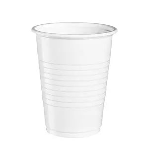Wegwerp Koud Plastic Drinkbeker 5 Oz Transparant Doorzichtig Wit Pp Plastic Beker