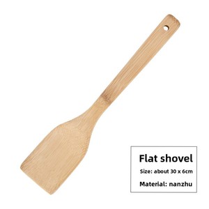 Eco Friendly Bamboo Spatula Factory Direct <strong>Tik</strong> <strong>Tok</strong> Hot Selling 7-Piece 6-Piece 5-Piece <strong>Set</strong> Kitchen Tools <strong>Set</strong> Cooking Tools - Product Image 3