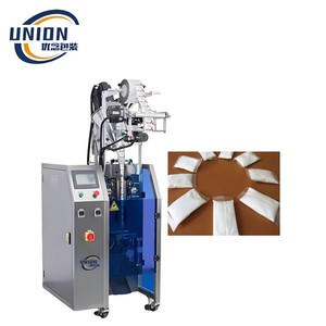 Machine automatique multifonction pour le remplissage de sachets alimentaires en film PVA soluble à l'eau froide, polymère polyacrylate - Product Image 1