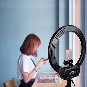 <span class=keywords><strong>AFI</strong></span> 16 ''Photographie Maquillage Tik Tok Led Anneau Lumineux pour Prise de Vue Vidéo, Portrait, Vlog, Selfie - Product Image 3