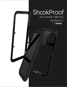 3 in 1 Caso Ibrido di Protezione per <span class=keywords><strong>iPhone</strong></span> 2019 da 6.5 pollici, per Lovemei Heavy Duty In Metallo Cassa Del Respingente di <span class=keywords><strong>iPhone</strong></span> <span class=keywords><strong>12</strong></span> 6.1 - Product Image 5