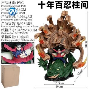 ของสะสมตุ๊กตาหุ่นแอ็กชันทำจาก PVC รูปปั้นการ์ตูนอนิเมะ <span class=keywords><strong>Senju</strong></span> hashirama ขนาด36ซม. - Product Image 2