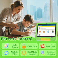 Tablet Anak Anti Benturan Android 10.1 Inch Tablet Edukasi untuk Anak-anak dengan Casing Pelindung Tablet Para Ninos